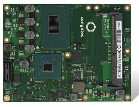 COM Express computermoduler med 'sixpack' performance