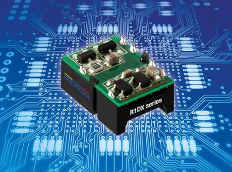 Low-cost 1W DC/DC konvertere med dual outputs