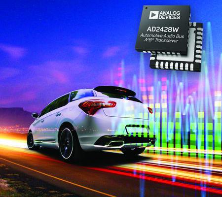 ‘Automotive Audio Bus, A2B’ transceivere tilbyder ekstrem fleksibilitet