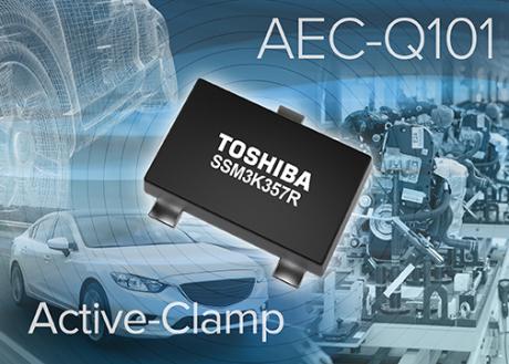 Aktiv-clamp MOSFET-serie til relæ-drivere