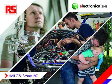 Electronica 2018: RS Components fokuserer på innovation og inspiration 