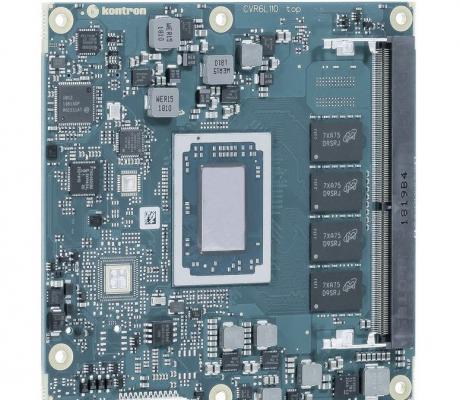 COM Express Compact Type 6 modul med AMD Ryzen processor