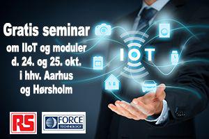 Spændende seminar om trådløse moduler og komponenter til industriel IoT