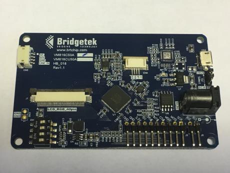HMI hardwareudvikling på et 'kreditkort'