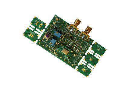 Evalueringsboard til oscillatorer