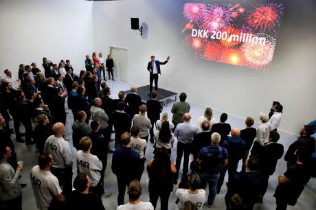 Dansk robotproducent går fra omsætning på 5 mio. til 200 mio. på tre år.