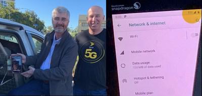 Første 5G datakald ved brug af 2,5 GHz og Massive MIMO