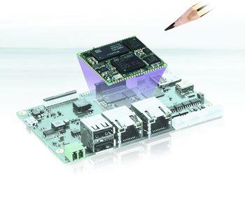 Systemmodul med ST-processor med tre processeringskerner
