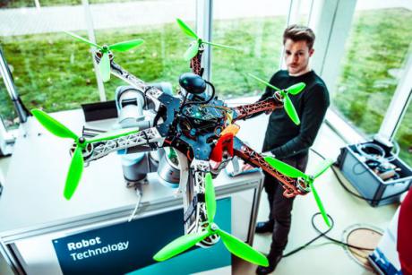 Droneteknologi med stor patentaktivitet