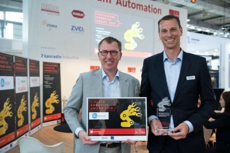 Danske OnRobot vinder fornem pris på Hannover Messe 