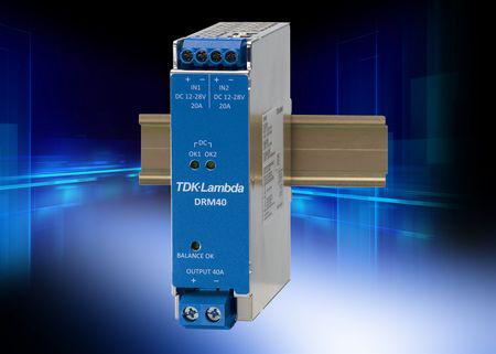 20 til 40A redundans-moduler til DIN-rail montage