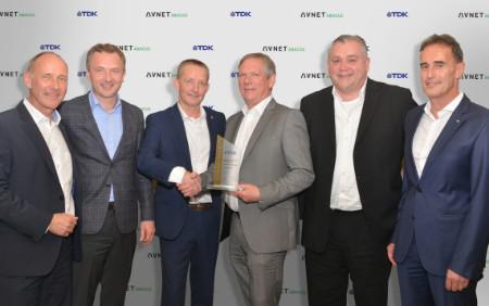 Avnet Abacus vinder TDK’s 'European Distribution Award in Gold' for andet år i træk