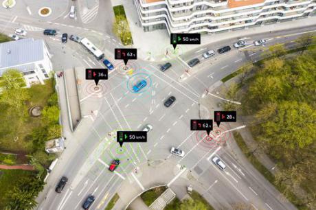 Audi kobler biler op med lyskryds i Europa 