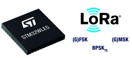Første LoRa systemchip med radio og controller til opkobling over lange afstande