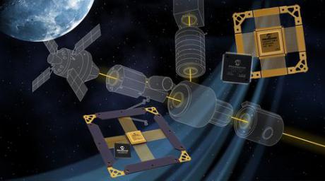 Strålingstolerante Ethernet transceiver og indlejret MCU til rumfarts-applikationer
