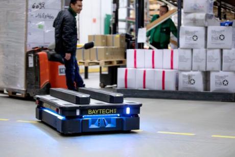Mobile robotter gør arbejdspladsen mere sikre