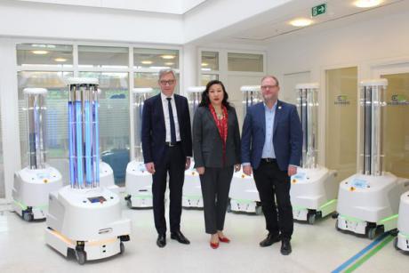 Danske robotter bekæmper coronavirus