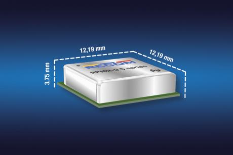 DC/DC switching-regulator i LGA-pakning med særdeles bredt inputspændingsområde