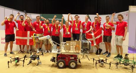 DTU fik 2. og 3. plads ved international robotkonkurrence