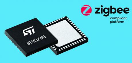 Zigbee 3.0 support i STM32WB microcontrollere