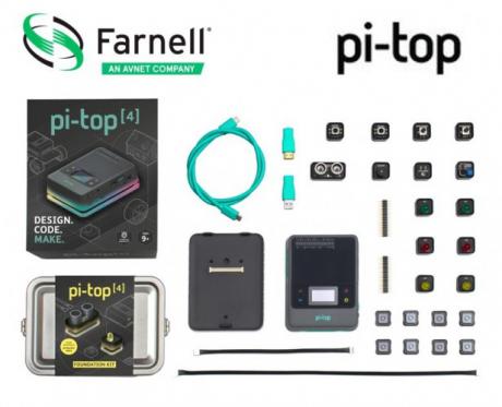 Farnell lancerer 'all-in-one' pi-top computer til skoler og andre uddannelses-miljøer