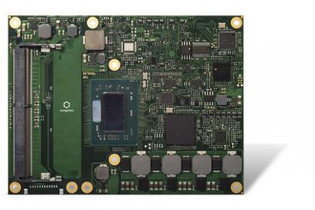 COM Express modul med AMD Ryzen Embedded R1000 processorer