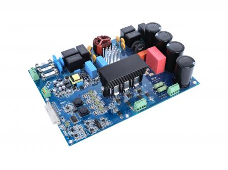 Unik SiC-baseret board til opbygning af servo motordrev