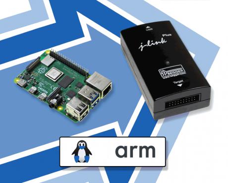 SEGGER J-Link understøtter nu Raspberry Pi som host