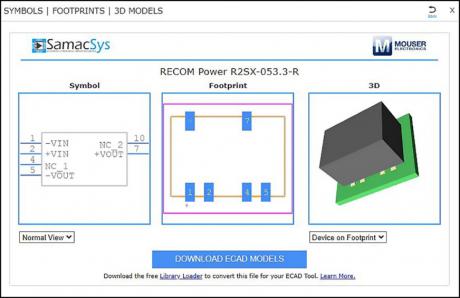RECOM indgår partnerskab med SAMACSYS om levering af EDA-modeller