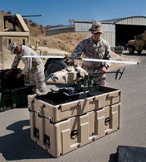 Beskyttelses-kasser til drone-baseret transport