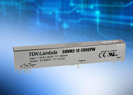 DC/DC-konvertere med 12V input kan levere op til 2000V på udgangen