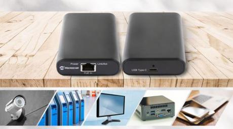 Fleksibel højeffekt PoE til USB-C adaptor