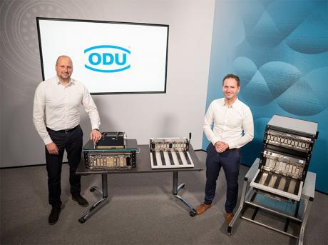 Test af elektronik med ODU-MAC Black-Line