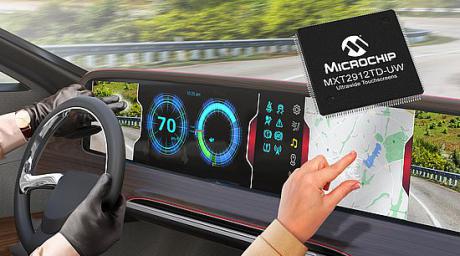 Første automotive-kvalificerede single-chip løsning til ultrabrede touch-displays