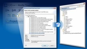 Online 'store' med eksempler på  embedded systemer