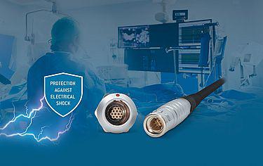 Medico-stik godkendt i henhold til IEC 60601-1