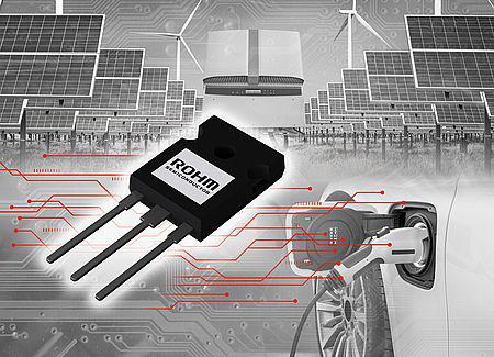 ROHM lancerer nye hybrid IGBT'er med indbygget SiC-diode