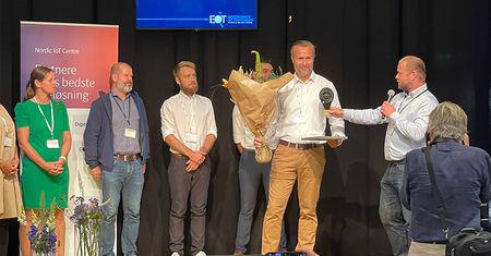 Lækagesensor fra Aguardio kåret som 'Årets bedste IoT-løsning'