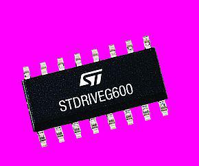Single-chip GaN gate driver til industri og home automation