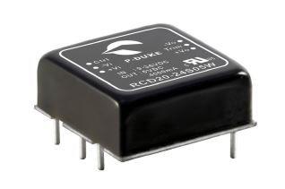 Fleksibel 20W DC/DC konverter til tog og industri