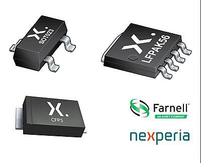Farnell kan nu levere Nexperia SiGe ensrettere