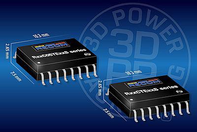 Nye kosteffektive DC/DC-konvertere i SOIC-16 pakning