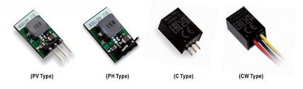 Kompakte 1A DC/DC switching-regulatorer kan erstatte lineære regulatorer