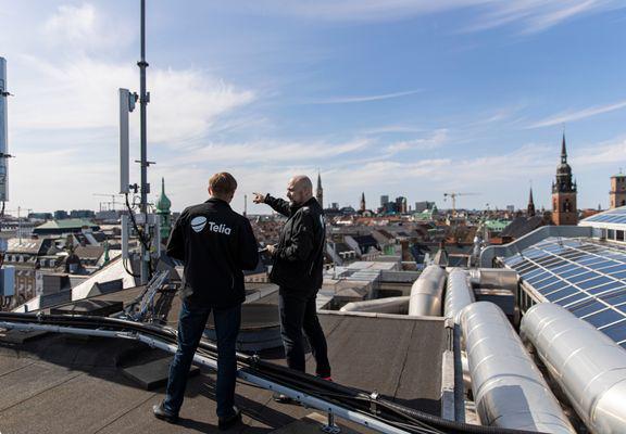 Hurtig 5G fra Telia er klar i København