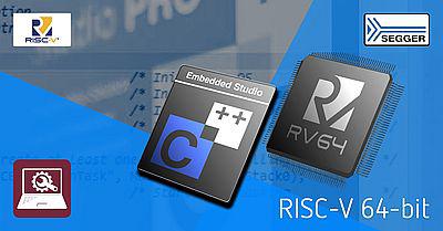 SEGGER understøtter nu 64-bit RISC-V CPU'er