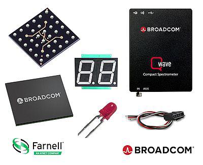 Farnell udvider med Broadcom's kompakte spektrometre