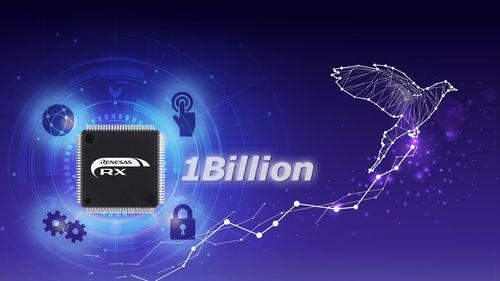 Renesas har nu leveret 1 mia. microcontrollere i RX-familien