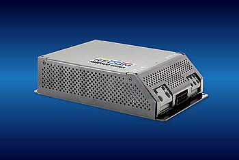 500W 'plug-and-play' jernbane-kompatibel DC/DC konverter