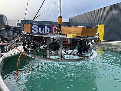 Ny undervandsrobot testes på land