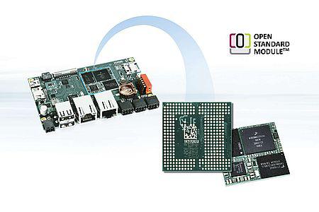 OSM-baserede moduler og baseboard til Arm-baserede processorer